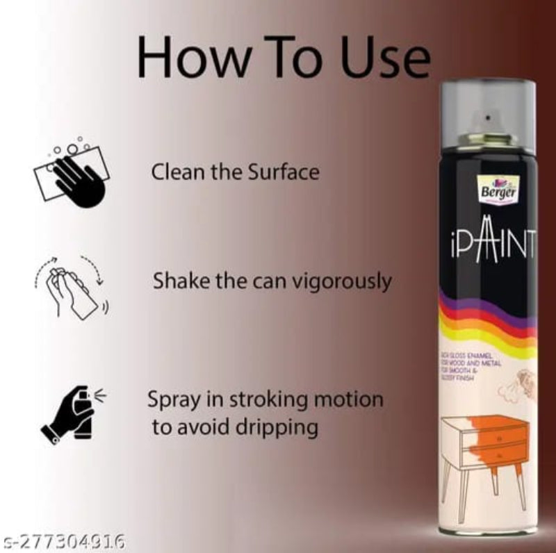 Berger I paint (sprey paint) white