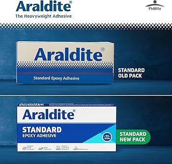 Araldite Standard Epoxy Adhesive - 90g | Super Strong Waterproof Industrial Bond